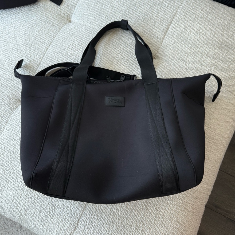 DAGNE DOVER LANDON NEOPRENE CARRYALL BAG LARGE